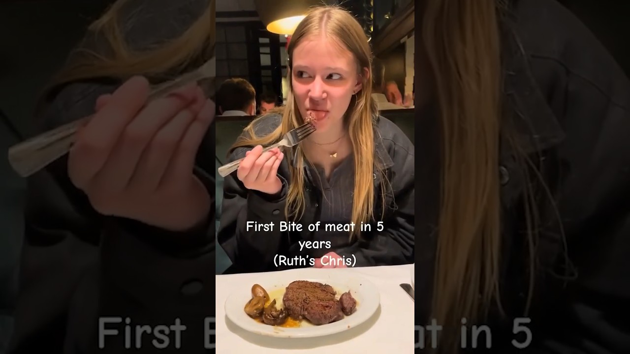 Vegan Eats STEAK For 1st Time in 5 Years 🥩