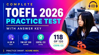 Full TOEFL Mock Test 2026 with answers @TOEFLTUTOR @TSTPrep @TOEFLofficial 