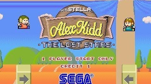SEGA - Alex Kidd w/ STELLA - THE LOST STARS - Stage 2,6 - YM2608 Ver.
