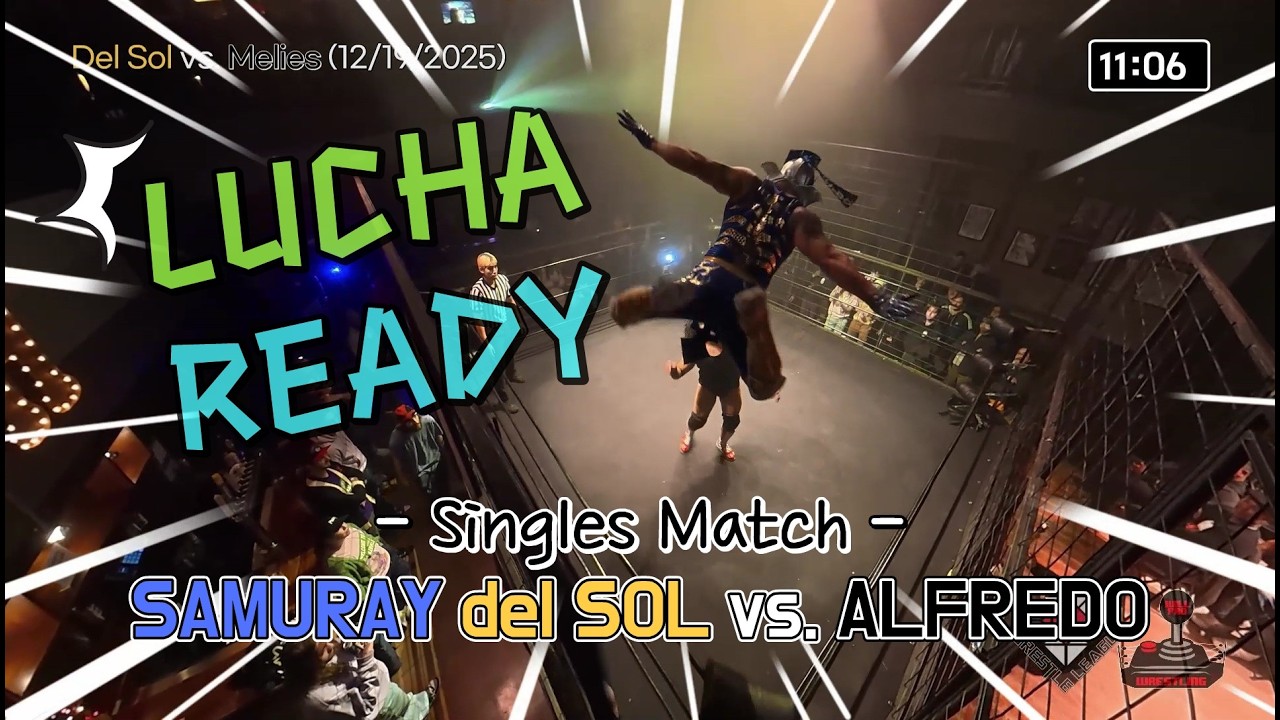 WWE Kalisto vs. Local Competitor / Match Highlight / Wrestle League 2025 WPW Ep.340-1