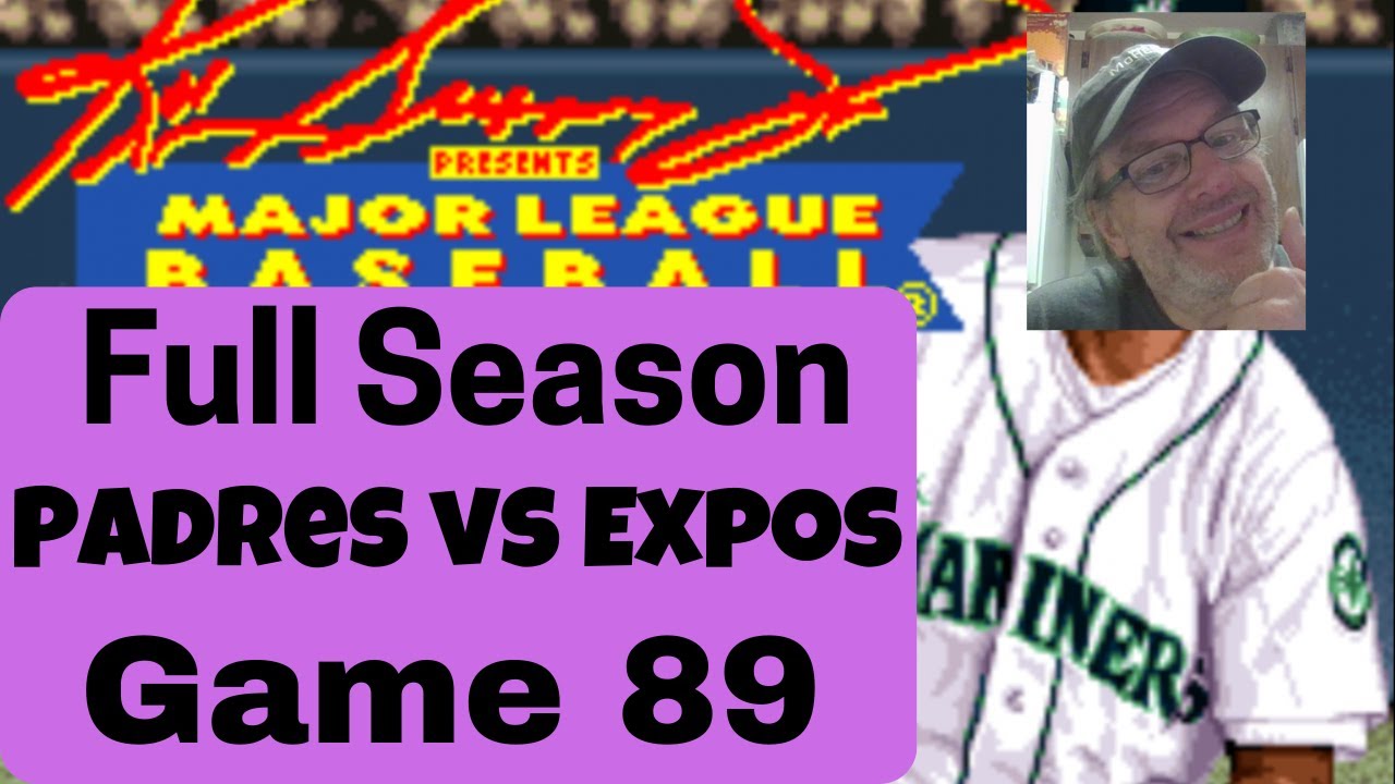 Ken Griffey Jr Presents | MLB | SNES | Expos | Full Season | Game 89