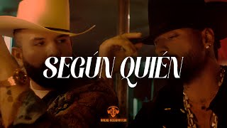 Maluma, Carin Leon - Según Quién (Video Letra/Lyrics)