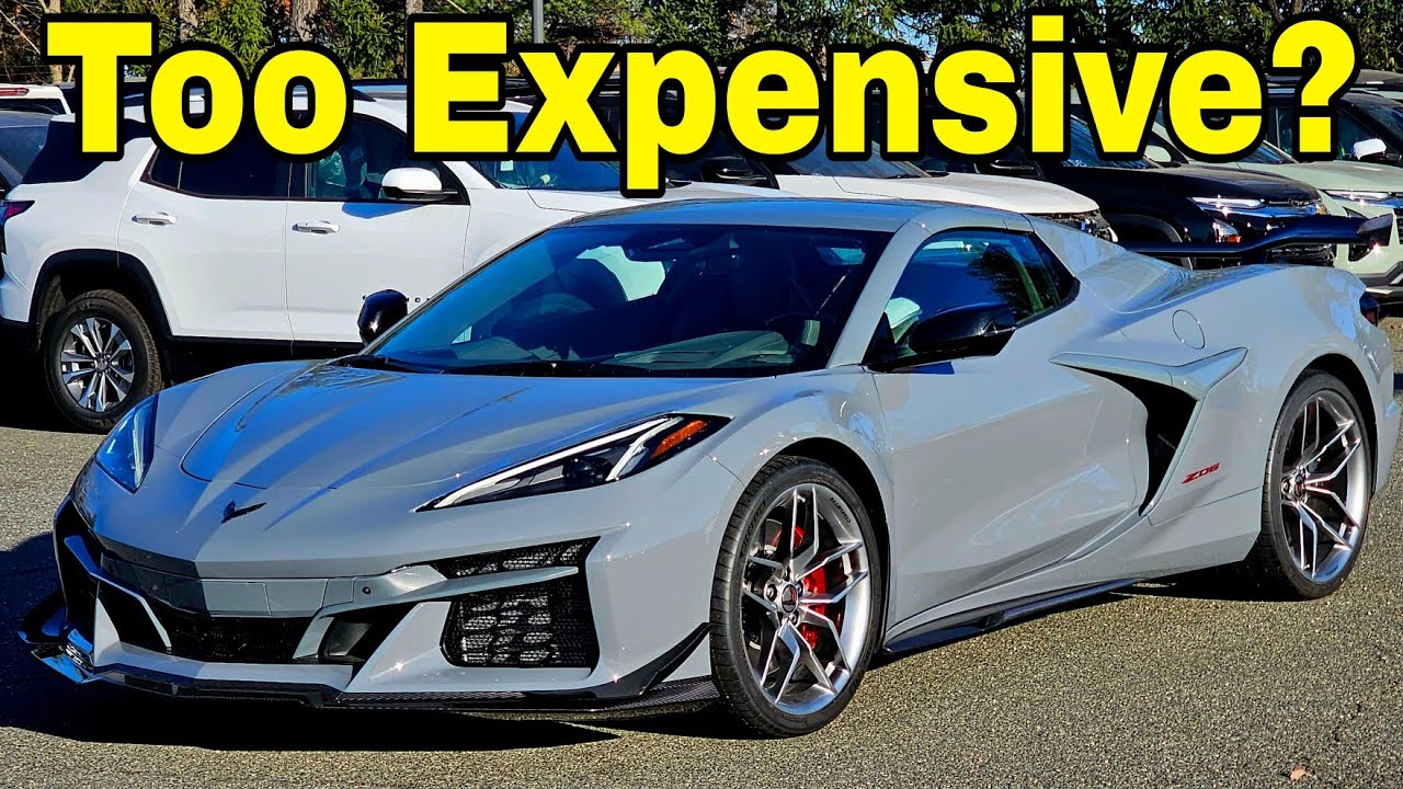 Sea Wolf Gray 2025 Corvette Z06 3LZ with Artemis Interior - YouTube