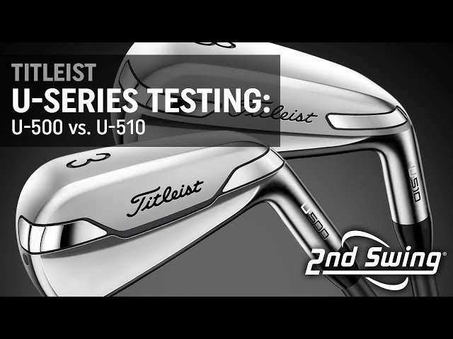 Titleist U-Series Testing: U-500 vs. U-510 - YouTube