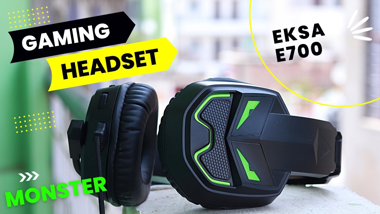 Gajab ka Gaming Headset EKSA E7000 FENRIR - Great Audio and Awesome MIC