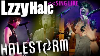 THREE Ways to Use Vocal Distortion & Compression. How to Sing Like Lzzy Hale. Halestorm.