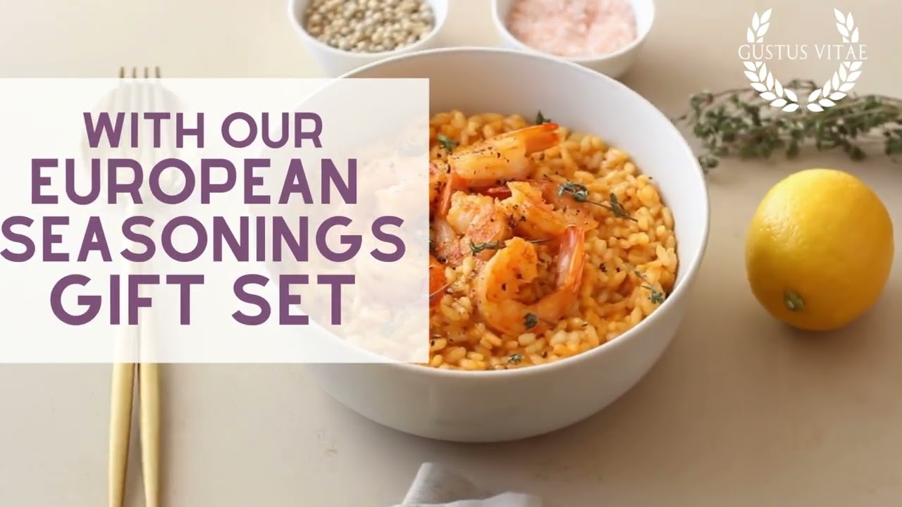 European Seasonings Gift Set - Artisanal Spice Blends Six Pack | Gustus Vitae