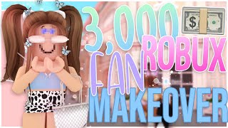 3,000 Robux Makeover Surprising A Fan Limited Item