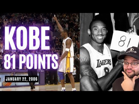 Kobe Bryant's 81 Point Game - First Time Reaction!