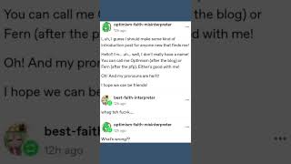Moth Meets Fern, Interpreterverse Post #tumblr #tumblrpost #tumblrtextpost Moth Meets Fern, Interpreterverse Post #tumblr #tumblrpost #tumblrtextpost