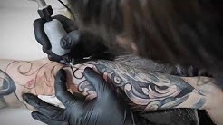 Tattoo Timelapse - Filigree by Lil B 