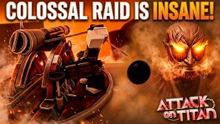 The Colossal Raid In Attack On Titan Revolution Is Actually Insane