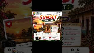 🌅 ROILLS Sunset Contest | Upload Sunset Memories & Win ₹1000 Amazon Gift Card