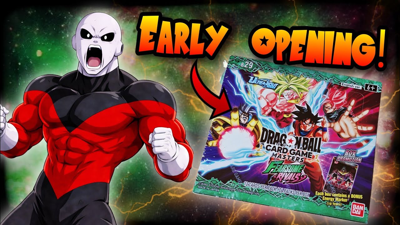 *NEW* Fearsome Rivals INSANE Booster Box Opening | Dragon Ball Super ...