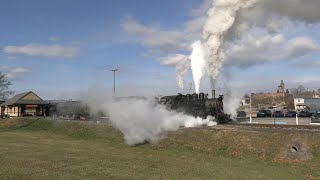 12/07 Chasing the Everett Railroad 2-6-0 mogul #11 from Hollidaysburg PA
