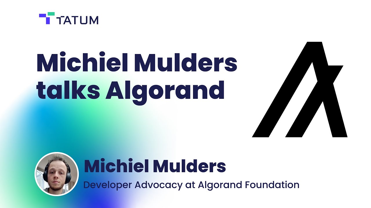 Michiel Mulders talks Algorand