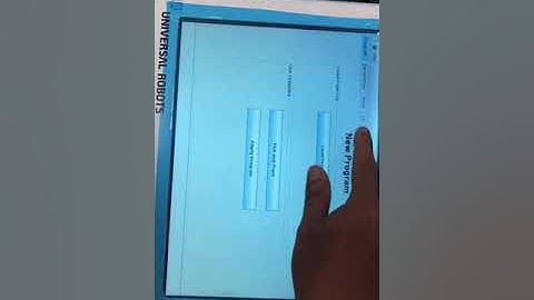 Control position and orientation for universal robot (ur) by using teach pendant