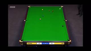 Snooker 2021 Masters Final. Yan Bingtao pots the final red to win John Higgings!