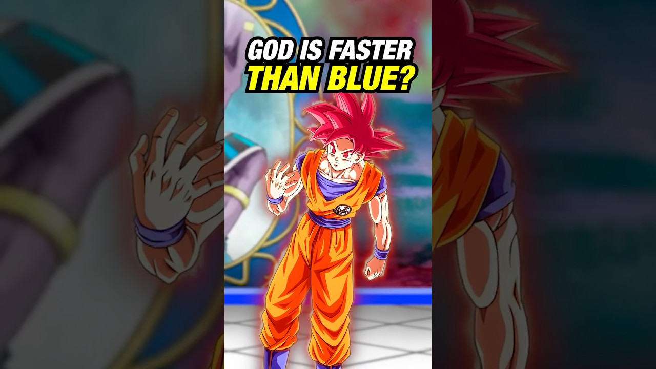 Super Saiyan God is NOT Faster than Blue