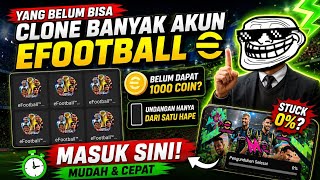 EASY & FAST👑 CLAIM 1000 FREE COINS WITHOUT A SECOND PHONE🔥HOW TO CLONE EFOOTBALL FOR MULTIPLE ACC... screenshot 3