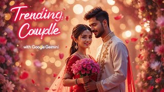 Create Trending Couple Photos with AI | Google Gemini Photo Edit Tutorial (1 Click Method) #gamtng screenshot 5