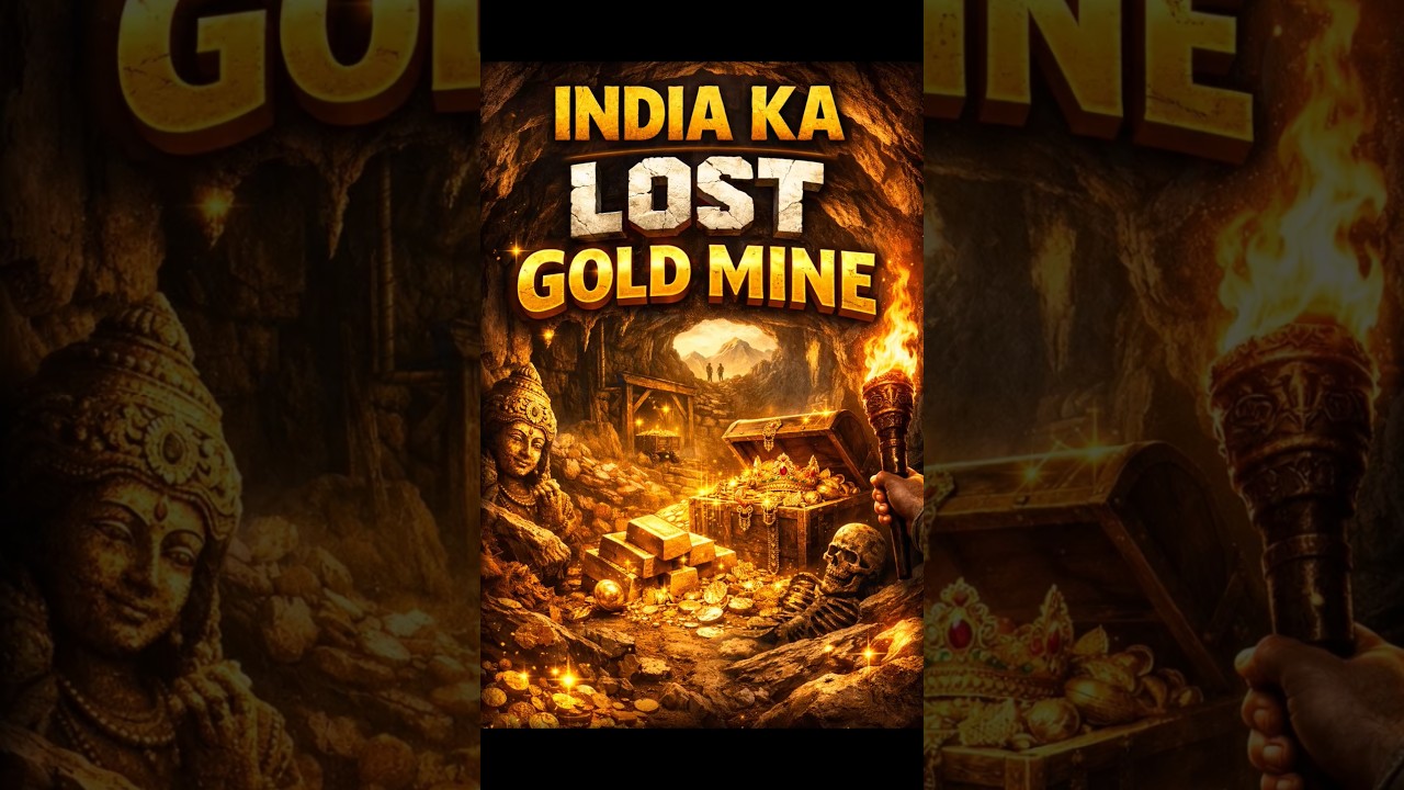 India Ka Lost Gold Mine 😱 | Bharat Ka Bhoola Hua Khazana | History Shorts 