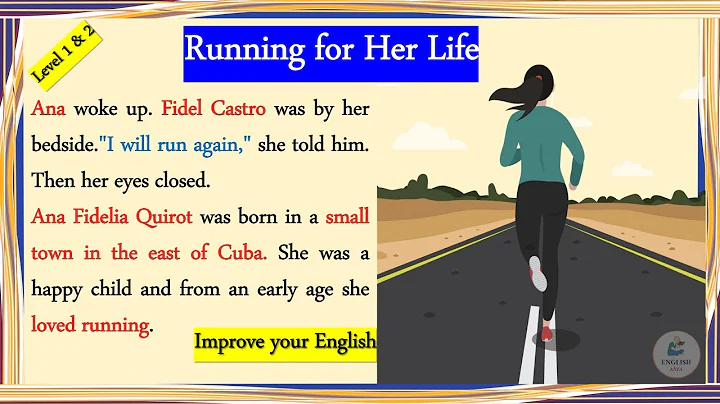 🔆 Beautiful Story of Running for Her Life | Level 1 & 2 | Enjoy & Improve your English 👍 - DayDayNews