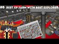 BEST XP FARM WITH BEST EXPLORE😁😁#minecraft #gaming