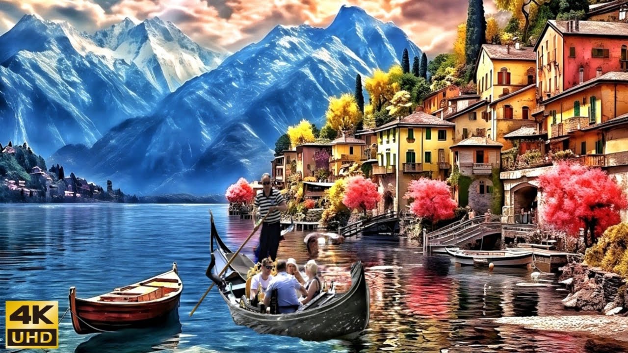 БЕЛЛАДЖО - ОДНА ИЗ САМЫХ КРАСИВЫХ ИТАЛЬЯНСКИХ ДЕРЕВЕН 🌺 ☀️ МАЛЕНЬКАЯ ИМПЕРИЯ КРАСОТЫ