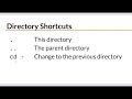 Working with Directories