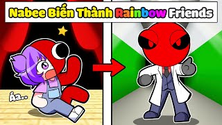 NABEE EM BÉ BỊ BIẾN THÀNH RED RAINBOW FRIENDS TRONG MINECRAFT*NABEE RED RAINBOW FRIENDS 😋❤️🌈