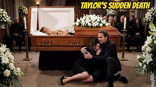 Taylor's unexpected death ended the feud between Logan and Forester, Sheila officially took action