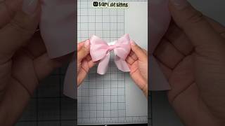 How I make my gable box bows 🎀. #ribbonbow #bowtutorial #diyprojects #saridesigns #gableboxes