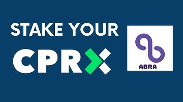 HOW TO STAKE CPRX IN ABRA WALLET #nnaysvlog #CRPX #ABRA