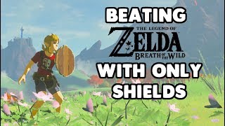Can you beat Breath of the Wild with ONLY SHIELDS