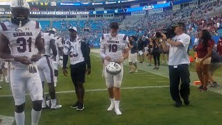 Here's what Jake Bentley looked like after the UNC game