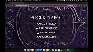 How to install Pocket Tarot: Desktop/Laptop screenshot 4