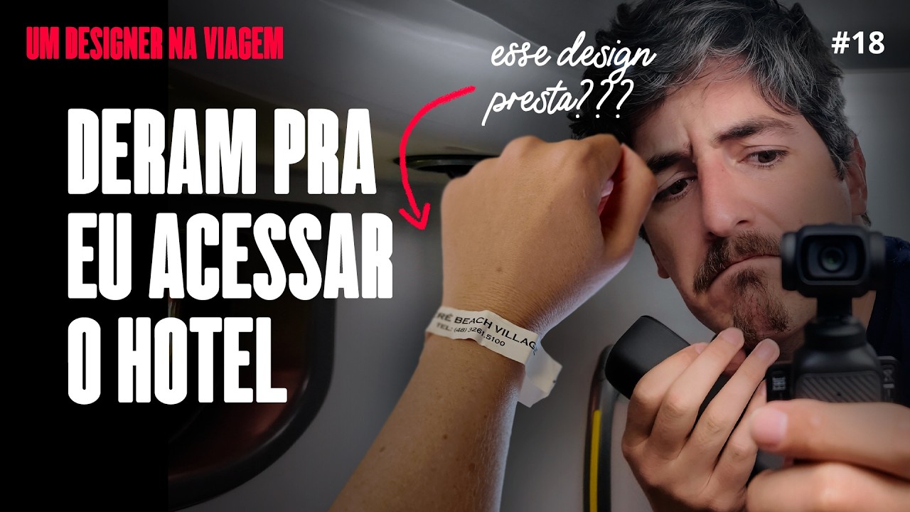 ACESSO A HOTEL DE LUXO DE JURERÊ E PROBLEMAS DE UX DA BOOKING - UM DESIGNER NA VIAGEM - Ep. 18