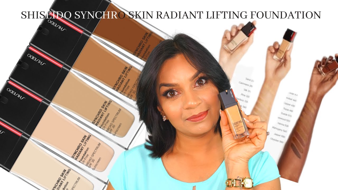 Shiseido synchro skin radiant. Synchro Skin Radiant Lifting Foundation. Shiseido Synchro Skin Radiant Lifting Foundation. Synchro Skin Radiant Lifting оттенки. Shiseido Synchro Skin Radiant Lifting свотчи.