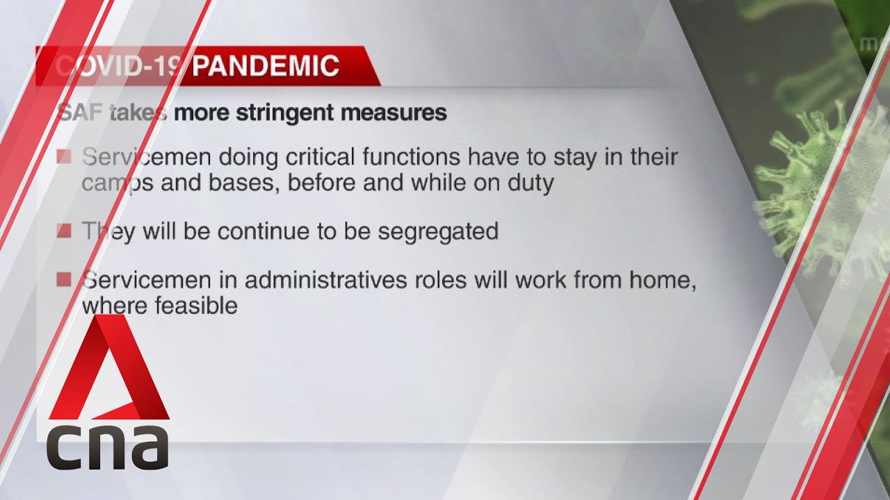 COVID-19: SAF defers in-camp training, IPPT for NSmen