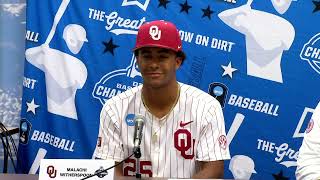 2025 Chapel Hill Baseball Regional - Game 2 - Oklahoma Presser