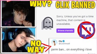 BUGHA & PROS  Reacts To CLIX Permanently BANNED on Twitch! #Freeclix