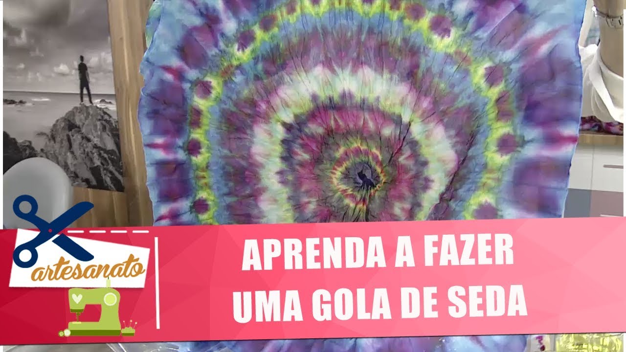 Aprenda a fazer uma gola de seda com Denise Meneghello - 20/06/19