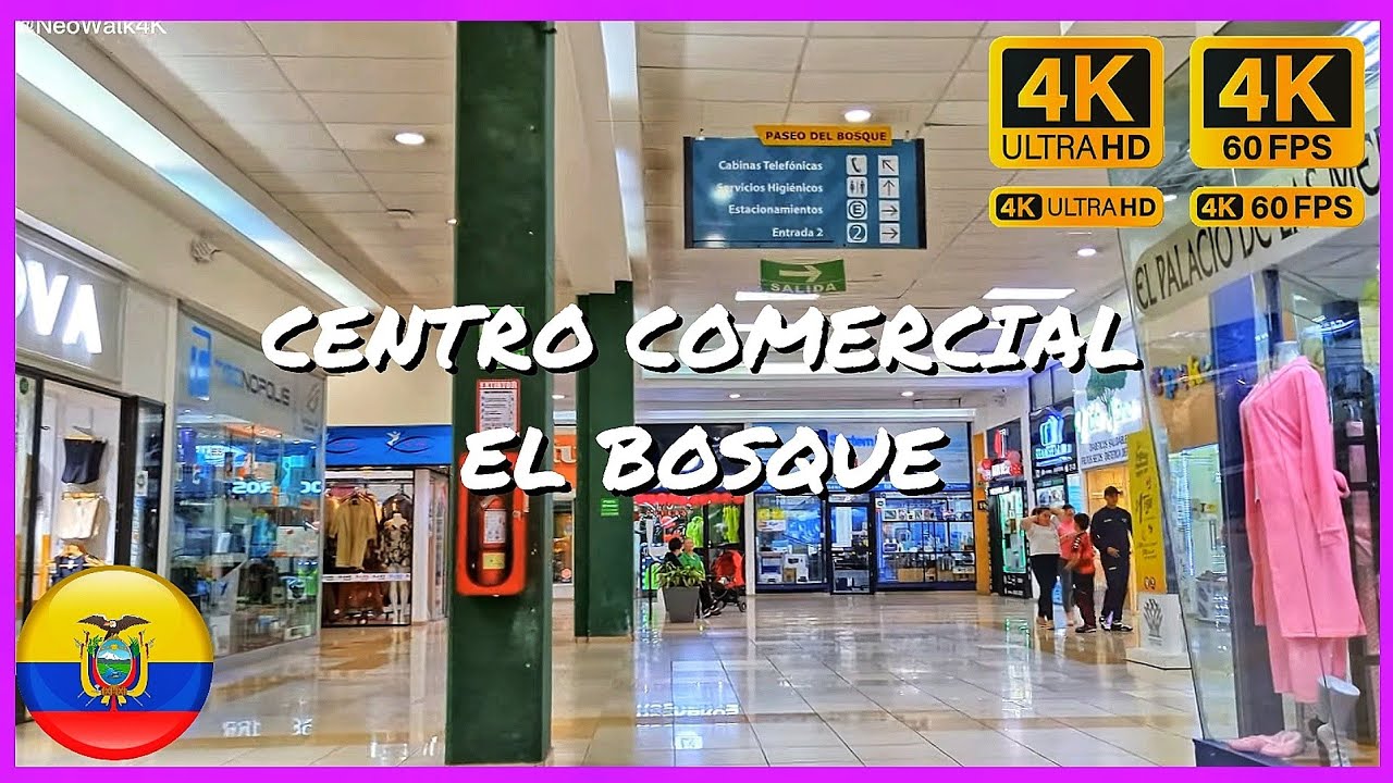 C. C. El Bosque / Quito 4K Walk Tour 2023 🇪🇨 YouTube