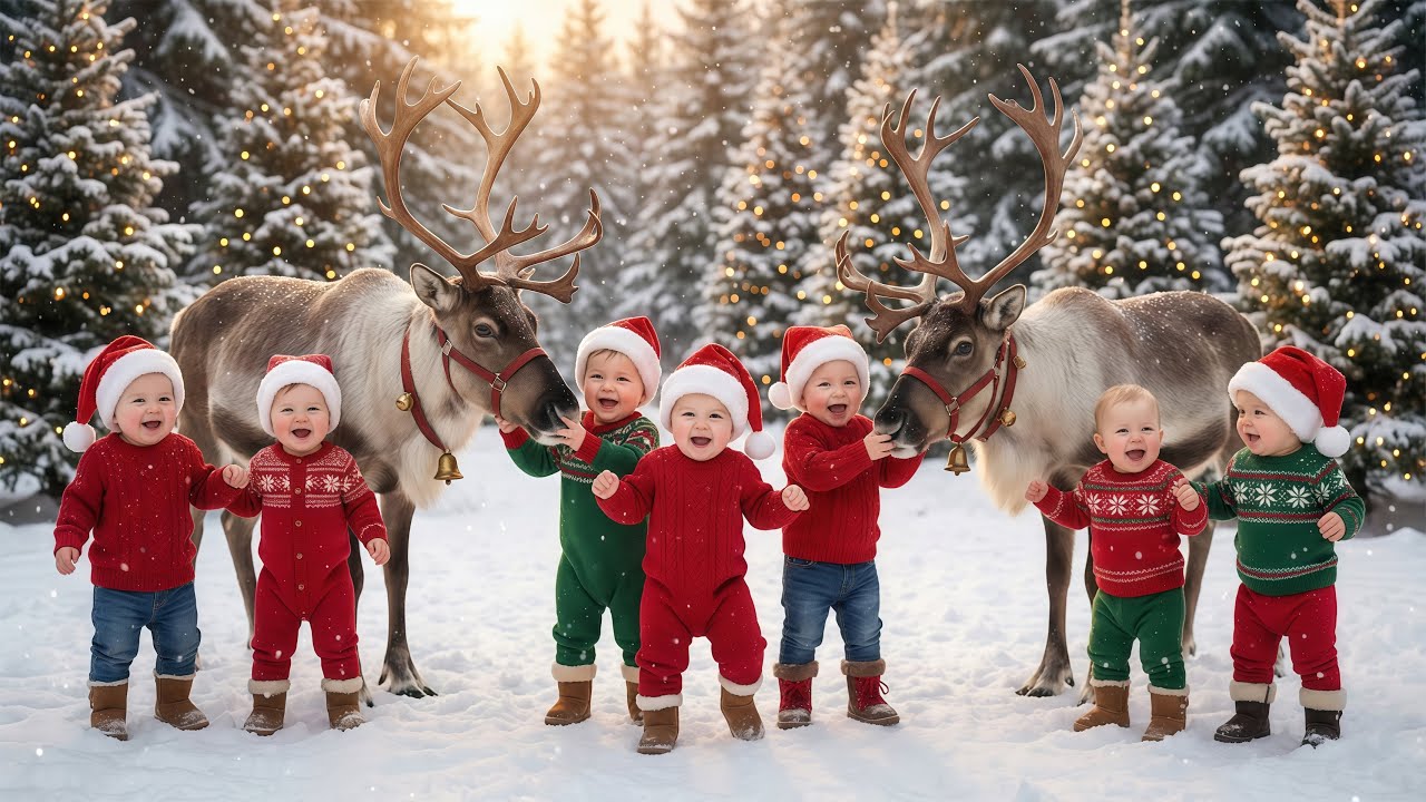 Baby Dance Christmas Song 2026 | Jingle Bells & Holiday Cheer | Smiley Songs
