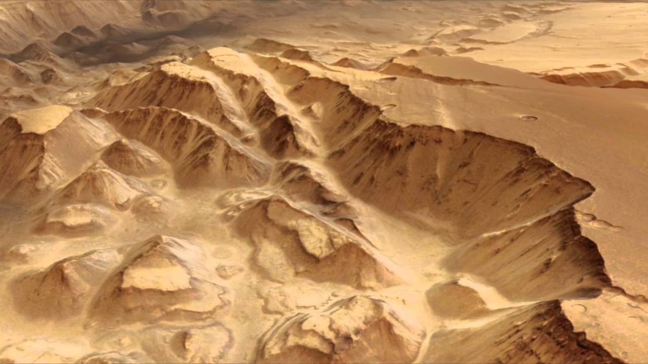 Mars: Movie in 3D - Hydraotes Chaos - YouTube