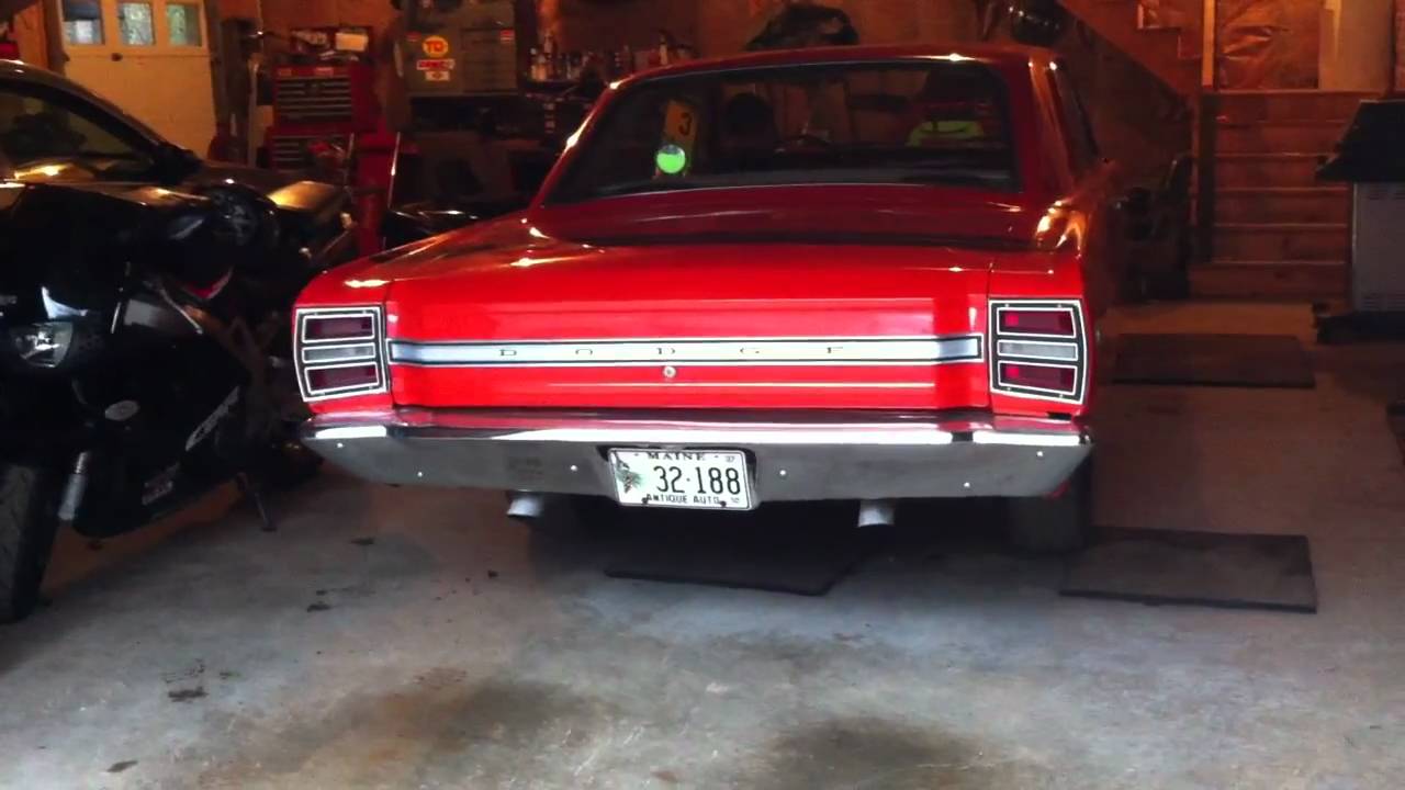 68 Dodge Dart 440 start up