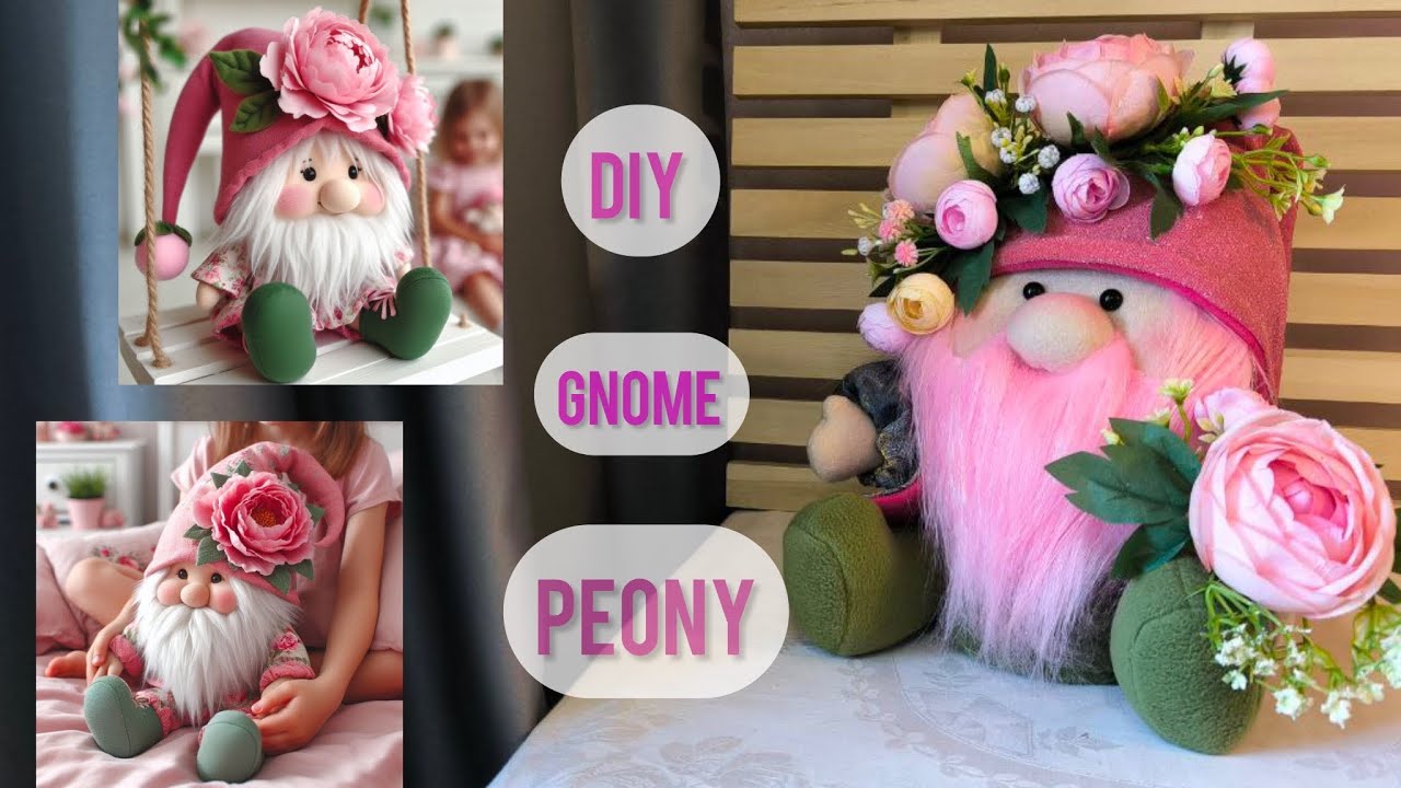You definitely haven't seen anything like this before, a completely unique gnome. Gnome Peony.