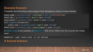 How to ignore a NameError in Python and Keep Your Program Running Smoothly