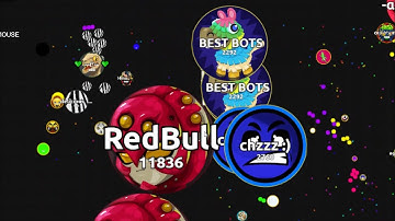 AGAR.IO - SERVER DUO TAKEOVER FT. MAROC AGAR WITH 132 MASS BOTS! | AGARBOT.OVH 2021